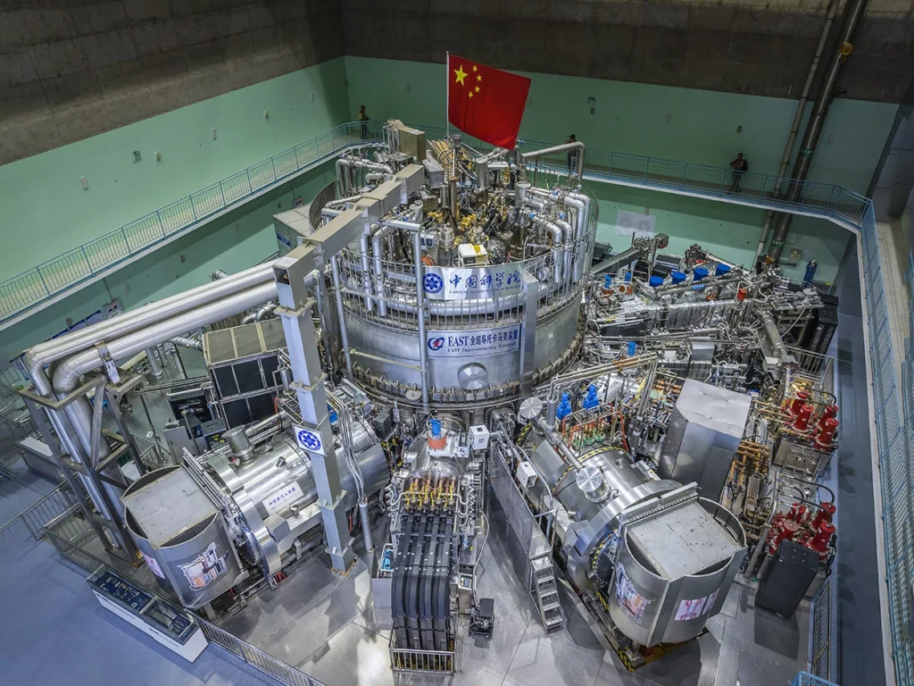 The EAST fusion-research tokamak at the Chinese Academy of Science’s Institute of Plasma Physics (ASIPP) in Hefei, China. Credit: Institute of Plasma Physics at Hefei Institutes of Physical Science, Chinese Academy of Sciences