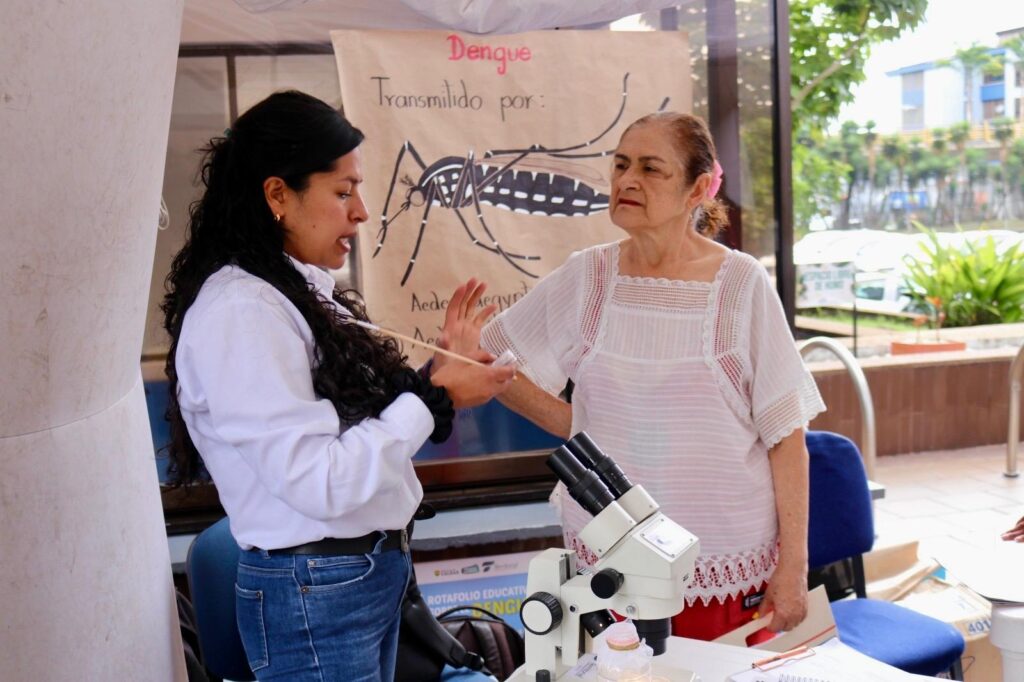 Dirección Territorial de Salud de Caldas conmemora el Día Internacional del Dengue con feria educativa para la comunidad