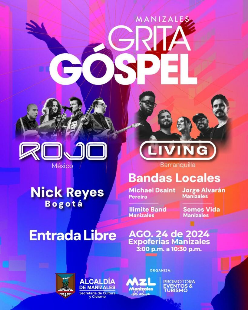 Manizales se prepara para el Grita Góspel: Música y espiritualidad en Expoferias