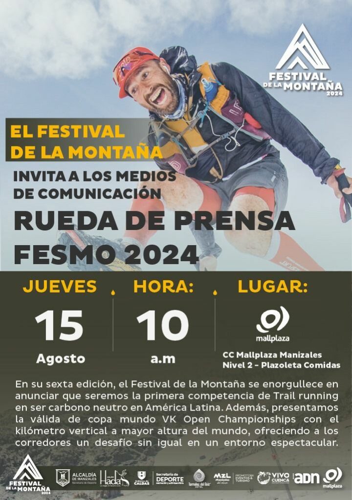 La sexta edición del Festival de la Montaña se llevará a cabo en el Parque Nacional Natural los Nevados