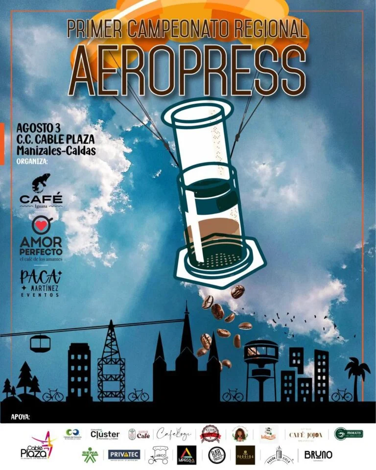 Manizales será el escenario del campeonato del método de café “AeroPress”