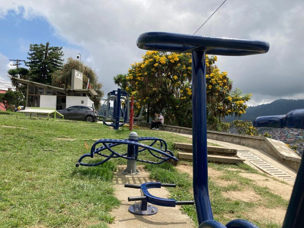 Manizales ya cuenta con 4 parques infantiles y biosaludables recuperados