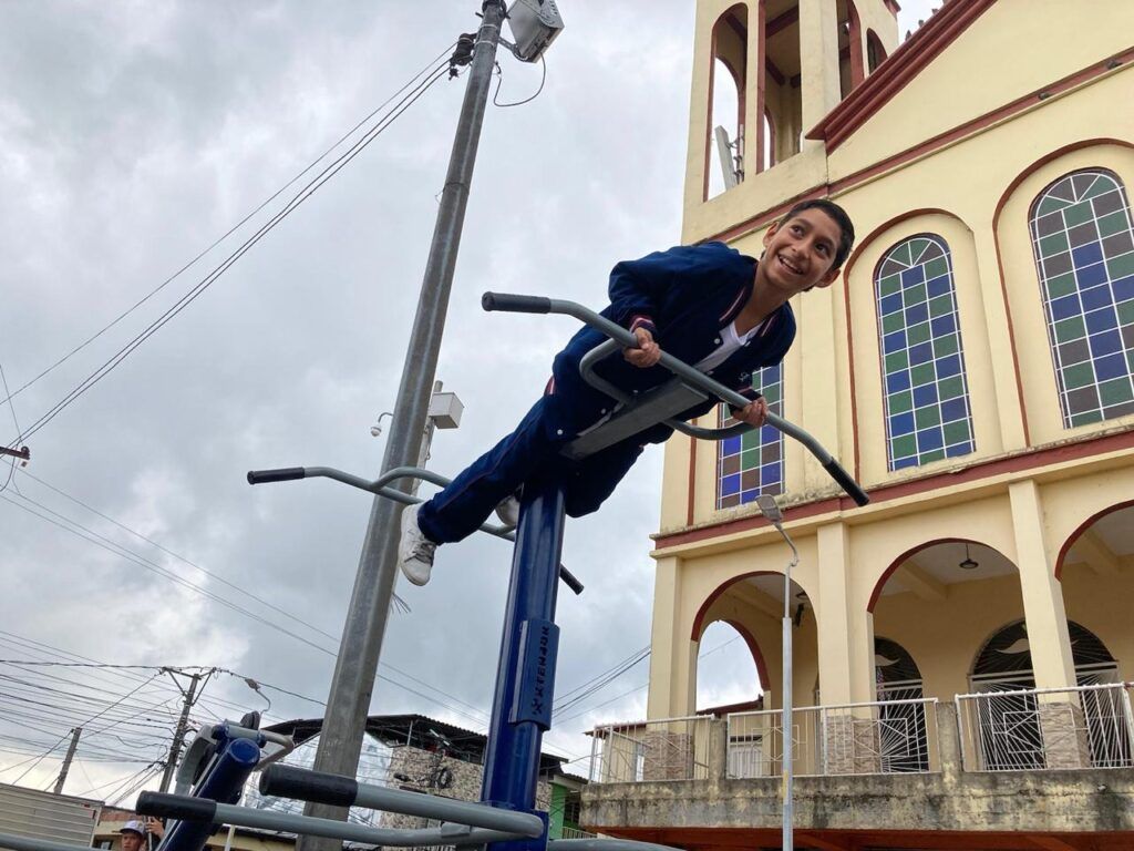 Manizales ya cuenta con 4 parques infantiles y biosaludables recuperados