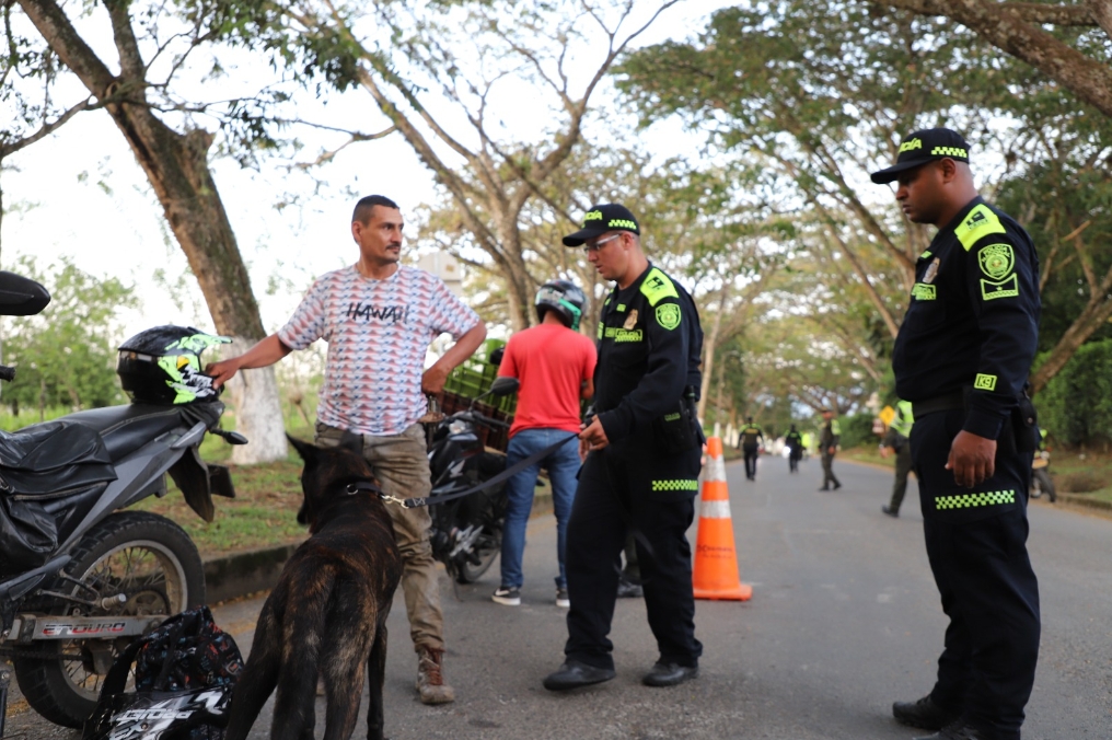 POLICÍA NACIONAL EN CALDAS, PUSO EN MARCHA EL PLAN DE SEGURIDAD Y MOVILIDAD DEL PUENTE FESTIVO DE LA ASUNCIÓN DE LA VIRGEN

Más de 1300 uniformados, buscan garantizar la seguridad en todo el departamento