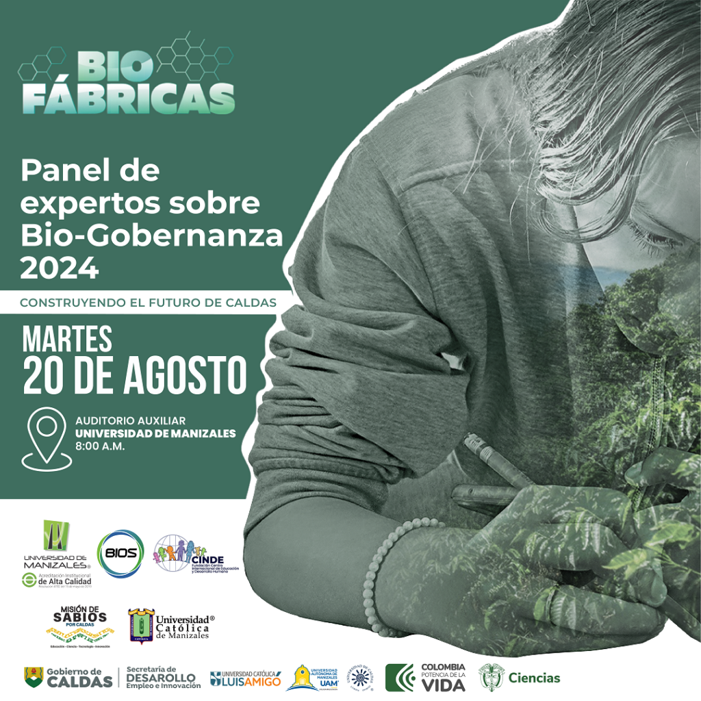 Panel de bio-gobernanza ‘Construyendo el futuro de Caldas’, una iniciativa para proyectar al territorio hacia un futuro sostenible