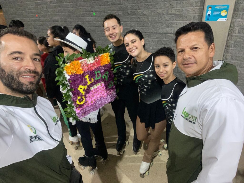 Samuel Marulanda Brilla en Campeonato Nacional de Patinaje Artístico