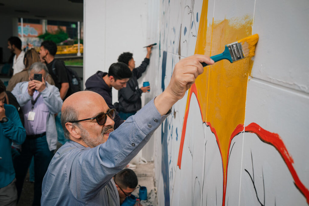 “Pintatón” en la UNAL Manizales Celebra la Unidad de la Comunidad Universitaria