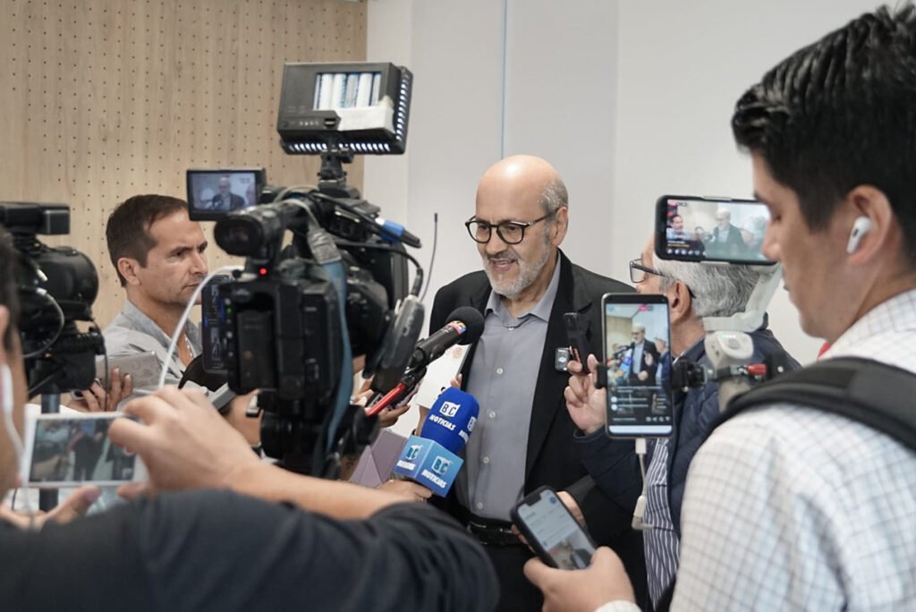 Rector de la UNAL, Leopoldo Múnera Ruiz, visitó por primera vez la Sede Manizales