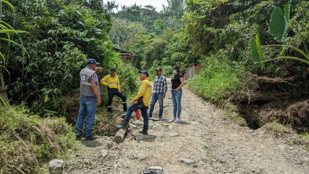 Secretaría de Infraestructura de Caldas Entrega Nueva Transversal en Vía Pensilvania-Puerto López-Arboleda