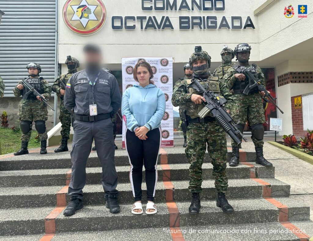 Capturan en Colombia a Daniela Cámara Perico Requerida en EE.UU. por Trata de Personas