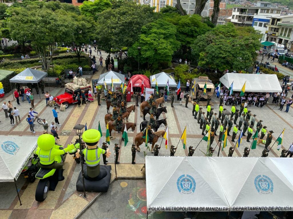 Policía Metropolitana de Manizales lanza el Plan Cosecha 2024 para proteger a caficultores