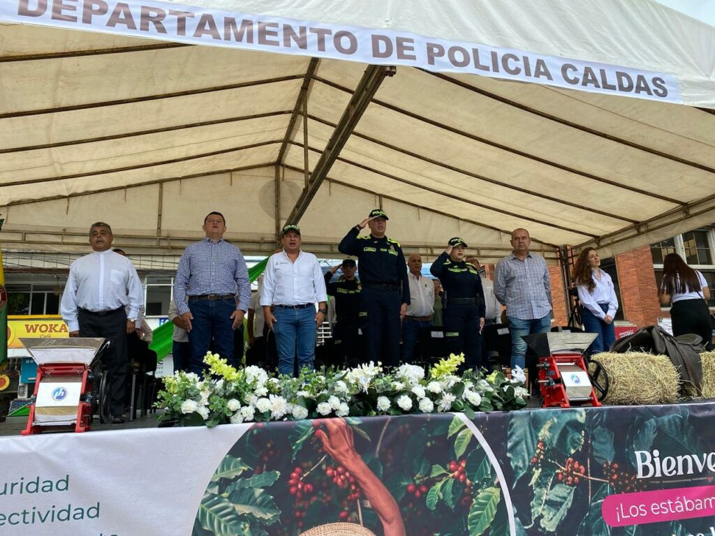 Policía Metropolitana de Manizales lanza el Plan Cosecha 2024 para proteger a caficultores