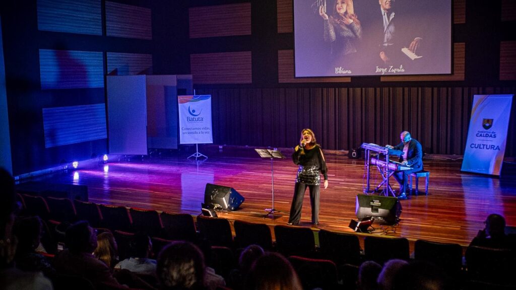 Bibiana Patiño y Jorge Zapata celebran 35 años de música con emotivo concierto en Caldas