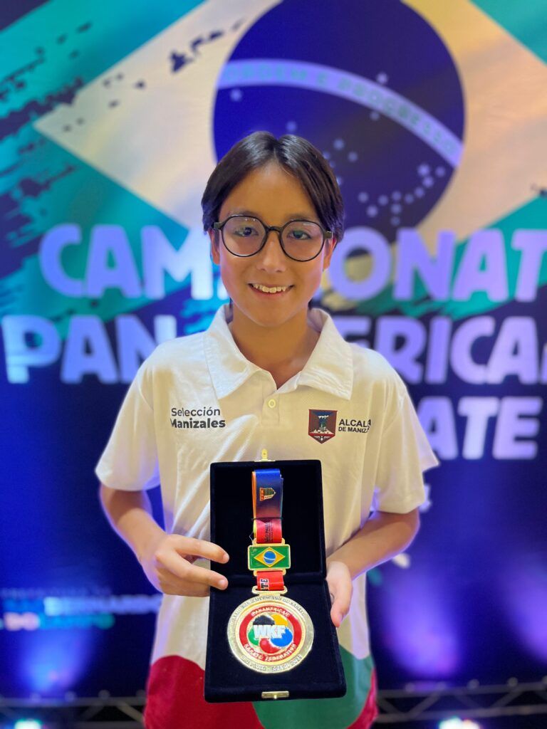 Con cuota manizaleña, Colombia brilló en el Campeonato Panamericano de Karate Brasil 2024