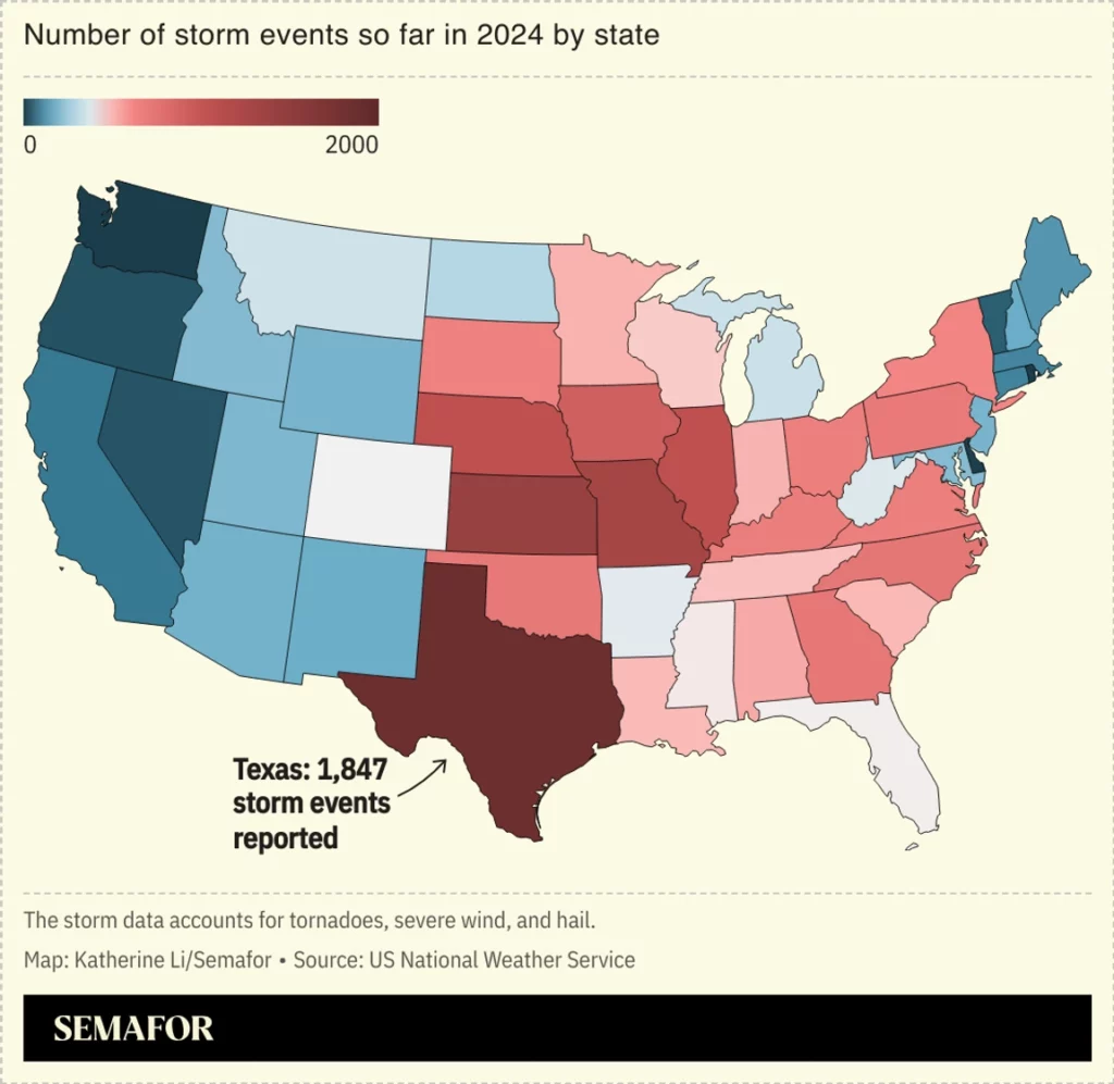 El creciente riesgo climático en Estados Unidos