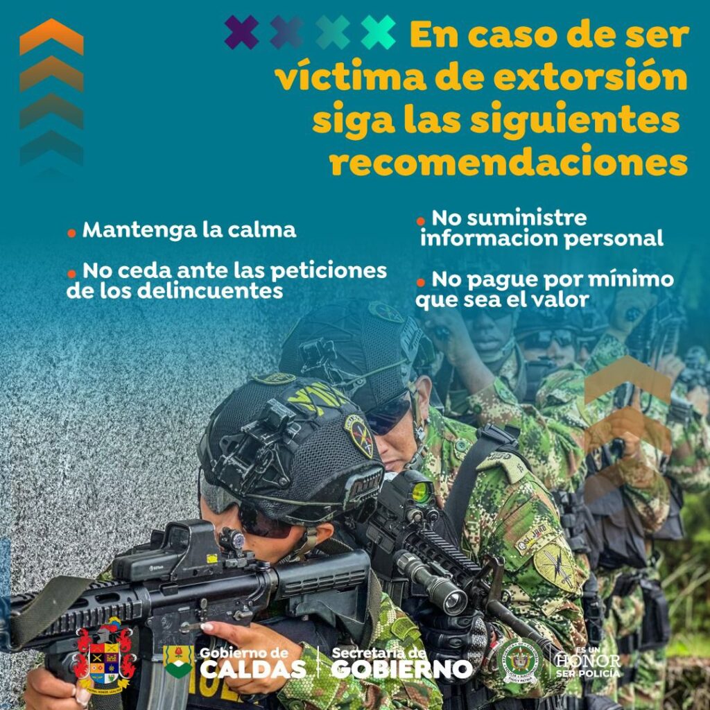 Gobierno de Caldas y autoridades implementan dispositivo para garantizar la seguridad durante el fin de semana de amor y amistad
