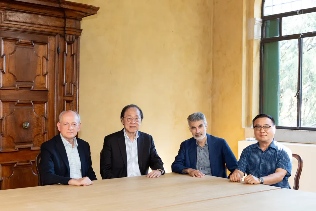 IDAIS-Venice was convened by (from left to right) Professors Stuart Russell, Andrew Yao, Yoshua Bengio and Ya-Qin Zhang.