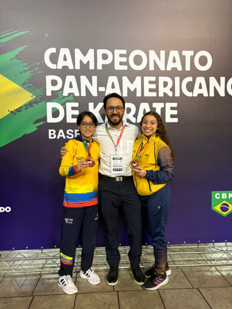 Karatecas de Caldas ganan dos de las tres medallas de oro para Colombia en el Panamericano Juvenil