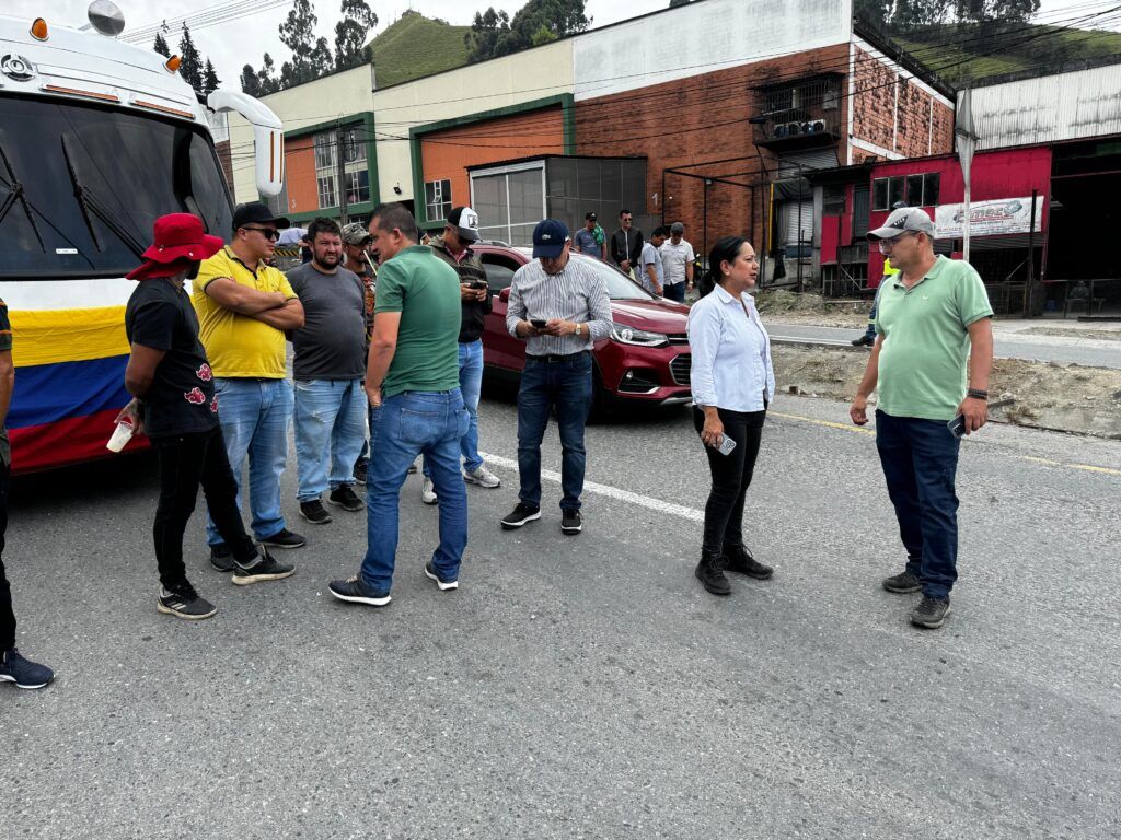 La Alcaldía de Manizales garantizó el respeto de los derechos de los manizaleños y manifestantes durante el paro de transportadores