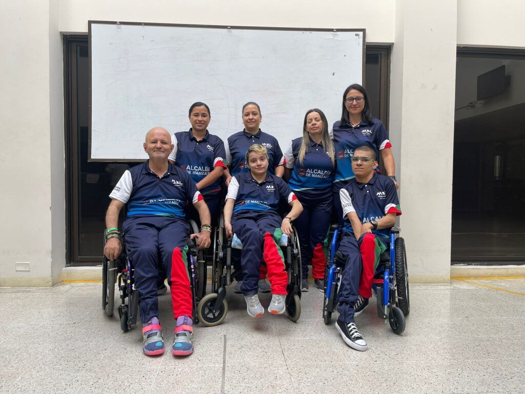 Las Selecciones Manizales de Boccia y Para Tenis de Mesa se encuentran en competencia