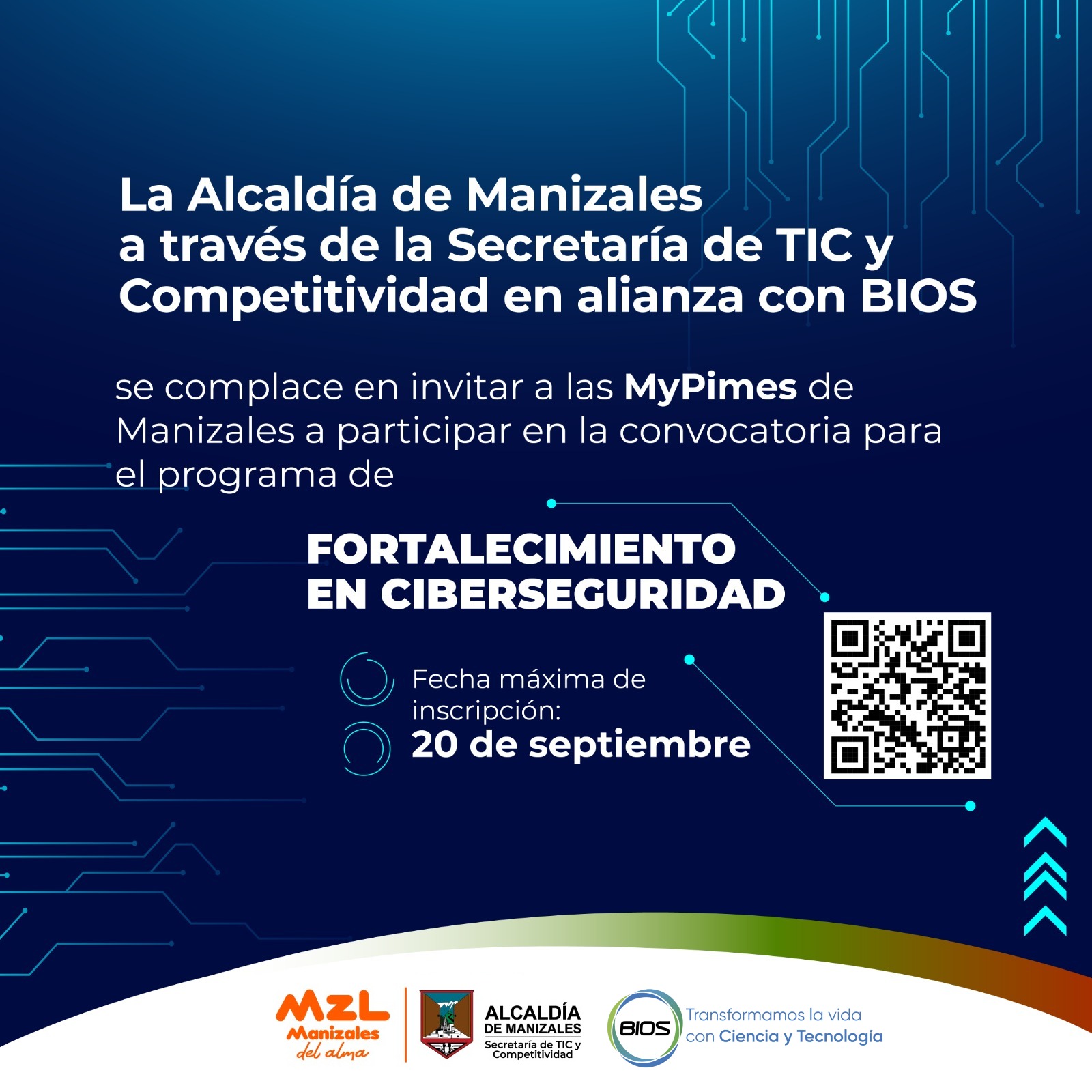 Manizales Lanza Programa de Fortalecimiento en Ciberseguridad para MiPymes