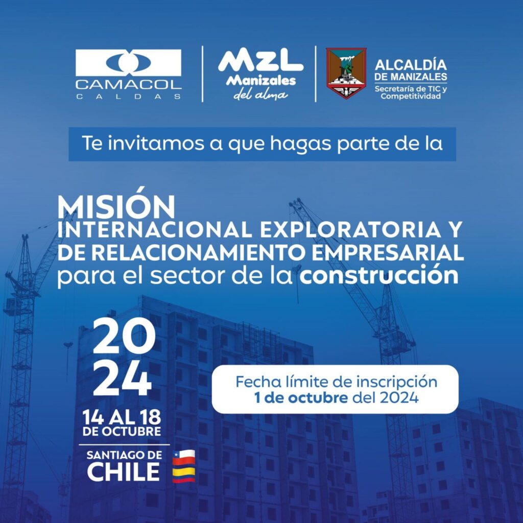 Construyendo Puentes: Manizales Lanza Misión Internacional para el Sector Construcción en Chile