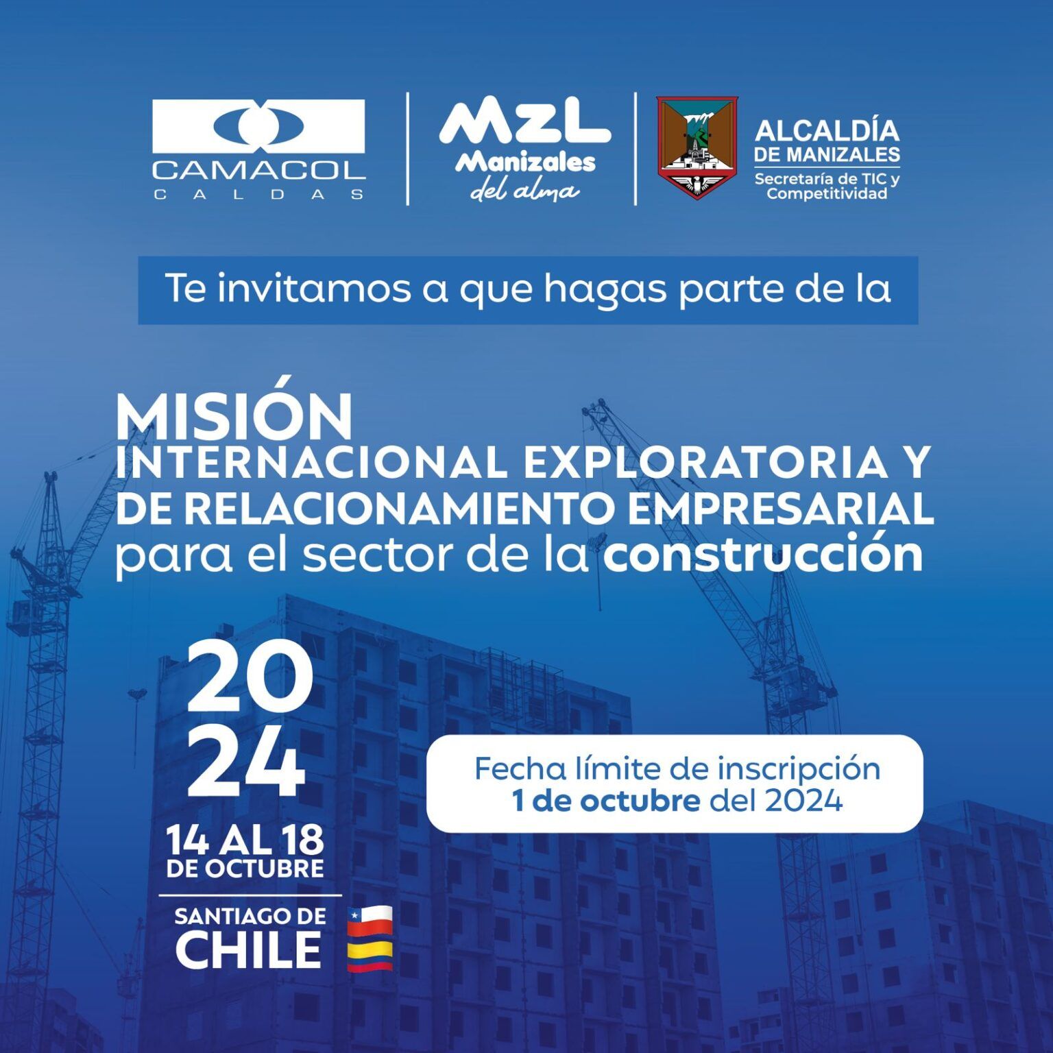 Oportunidades para el sector construcción: Misión Internacional en Santiago de Chile