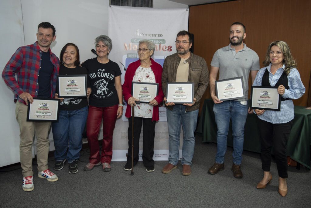 Premiación del 4° Concurso Cafés Tostados destaca la excelencia cafetera de Manizales