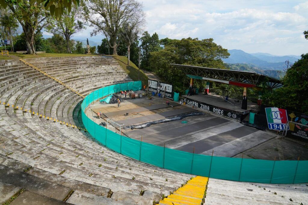 Progreso en obras de la Avenida 12 de Octubre y la Media Torta de Chipre