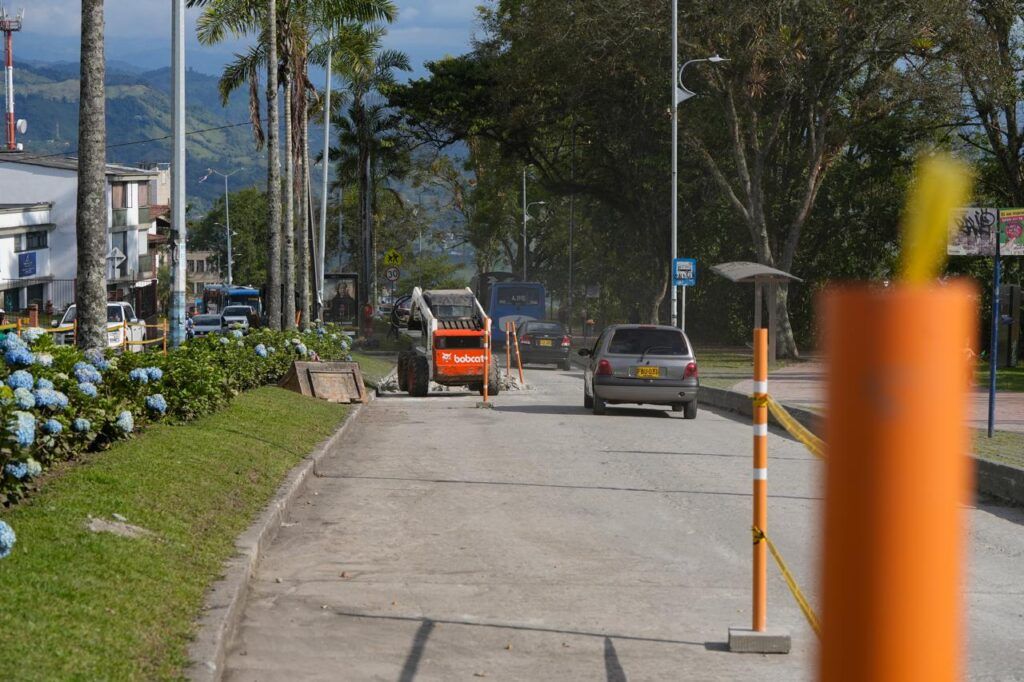 Progreso en obras de la Avenida 12 de Octubre y la Media Torta de Chipre