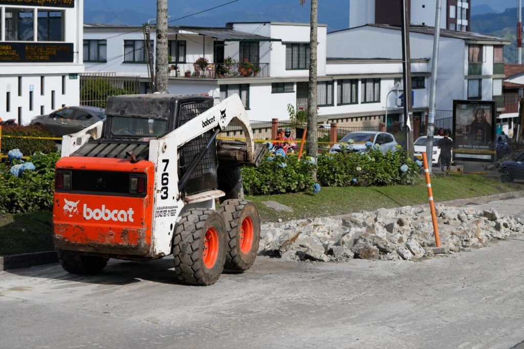 Progreso en obras de la Avenida 12 de Octubre y la Media Torta de Chipre