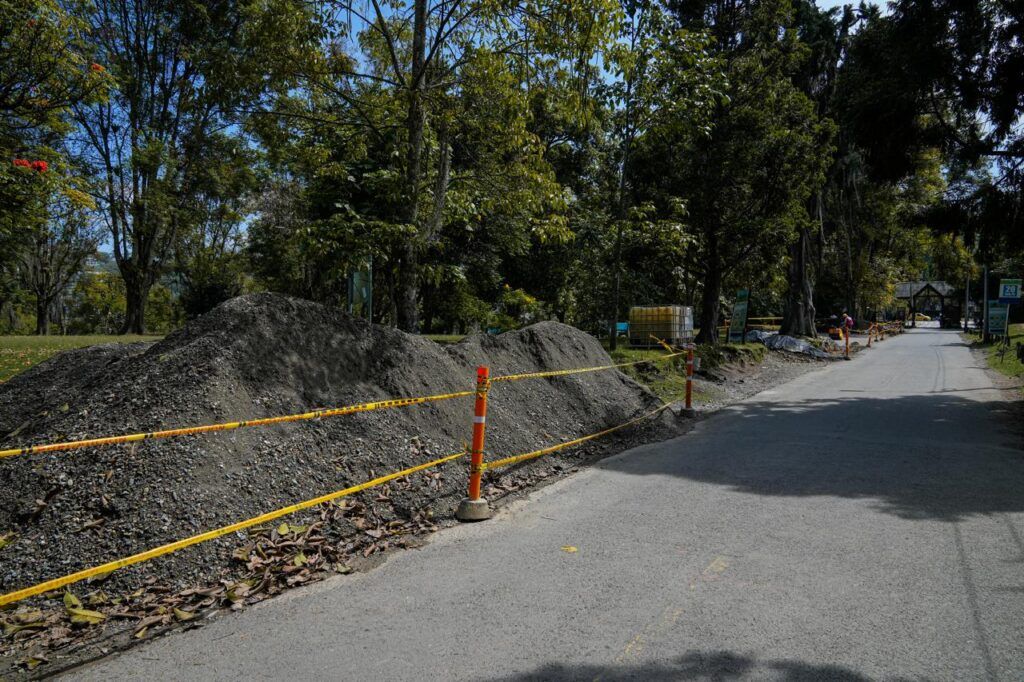 Progreso en obras del Bosque Popular El Prado