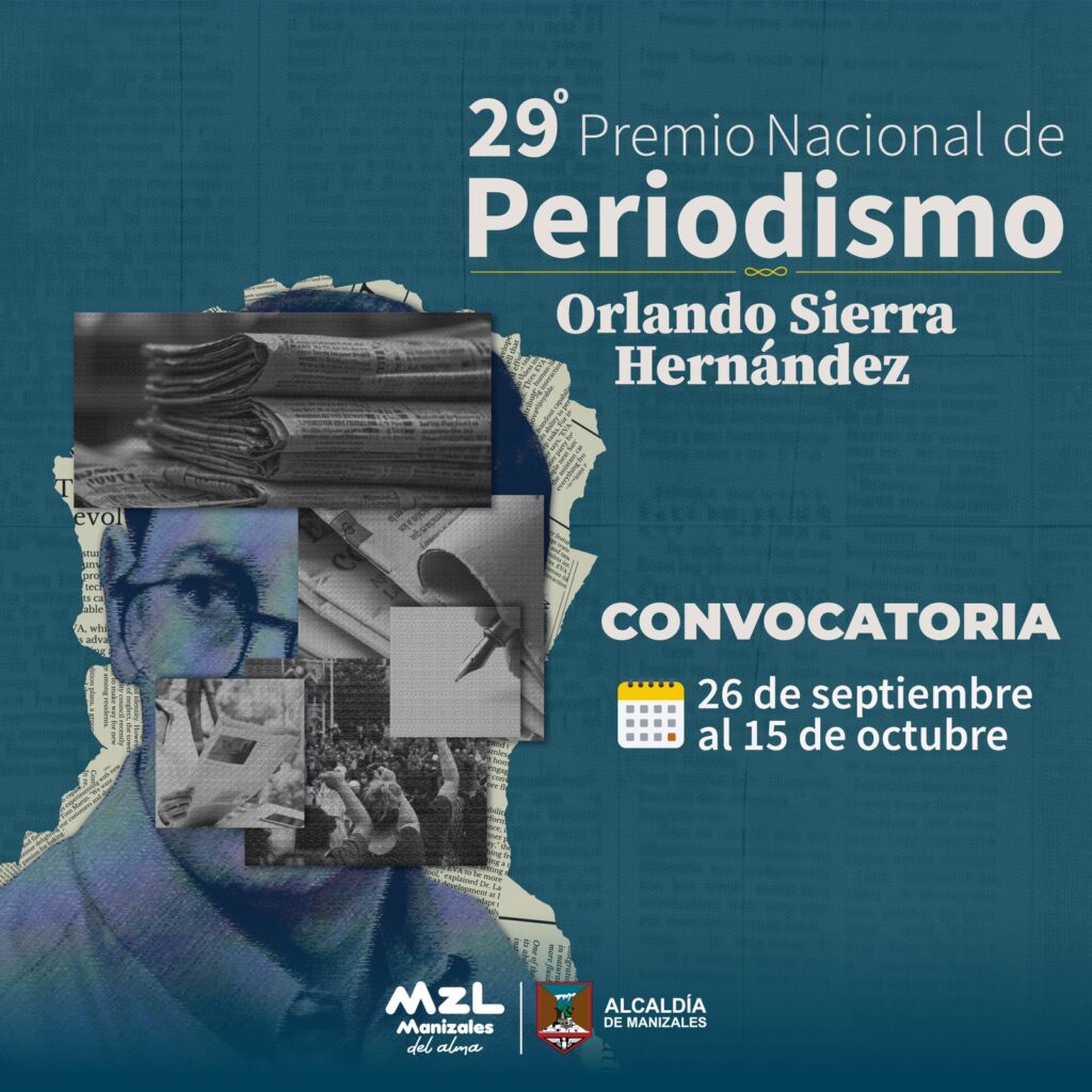 Abren Inscripciones para el 29° Premio Nacional de Periodismo Orlando Sierra Hernández