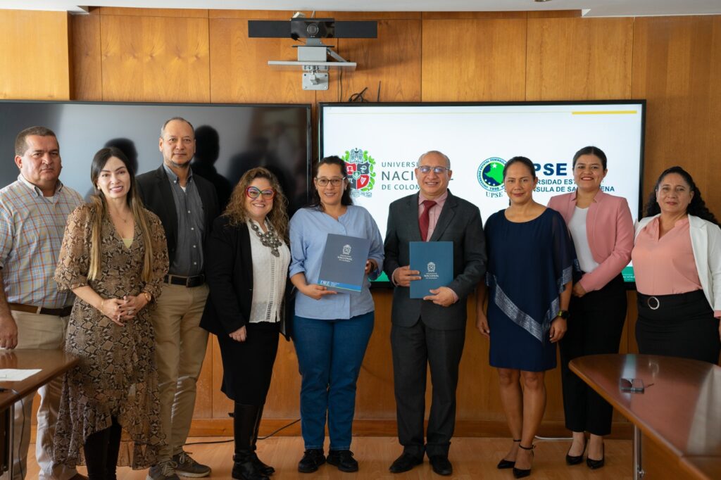 Universidad Nacional de Colombia y UPSE Firman Convenio de Cooperación Académica