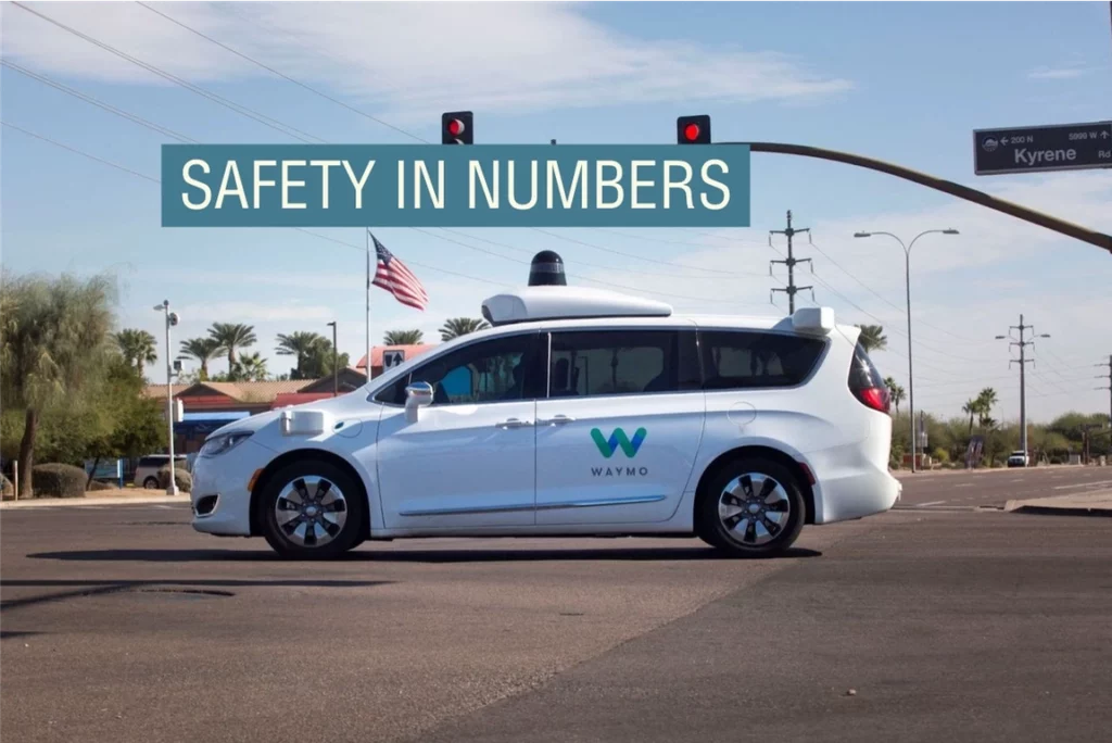 Waymo publica datos de seguridad de los robotaxi