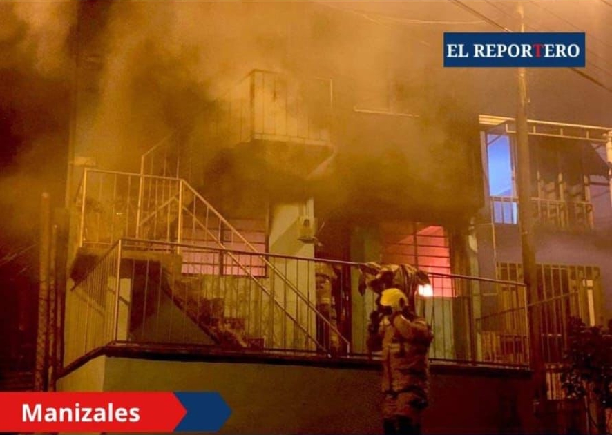 Tragedia en Manizales: Dos muertos y dos bomberos heridos en emergencias recientes