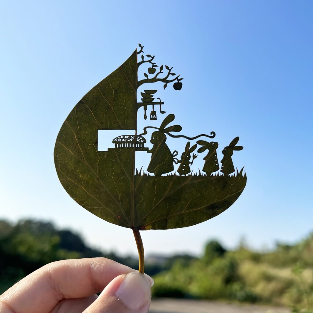 La Magia del Corte de Hojas: El Arte Fantástico de Lito Leaf Art