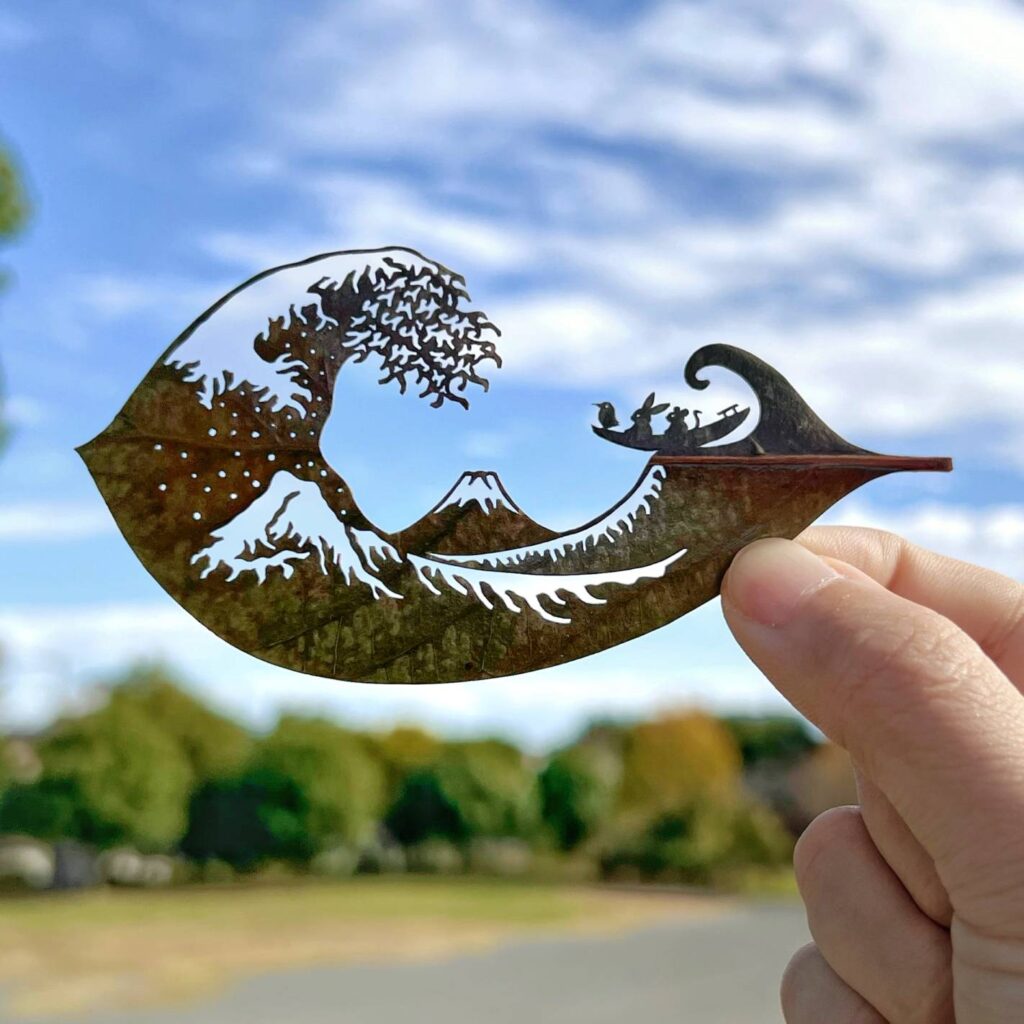 La Magia del Corte de Hojas: El Arte Fantástico de Lito Leaf Art