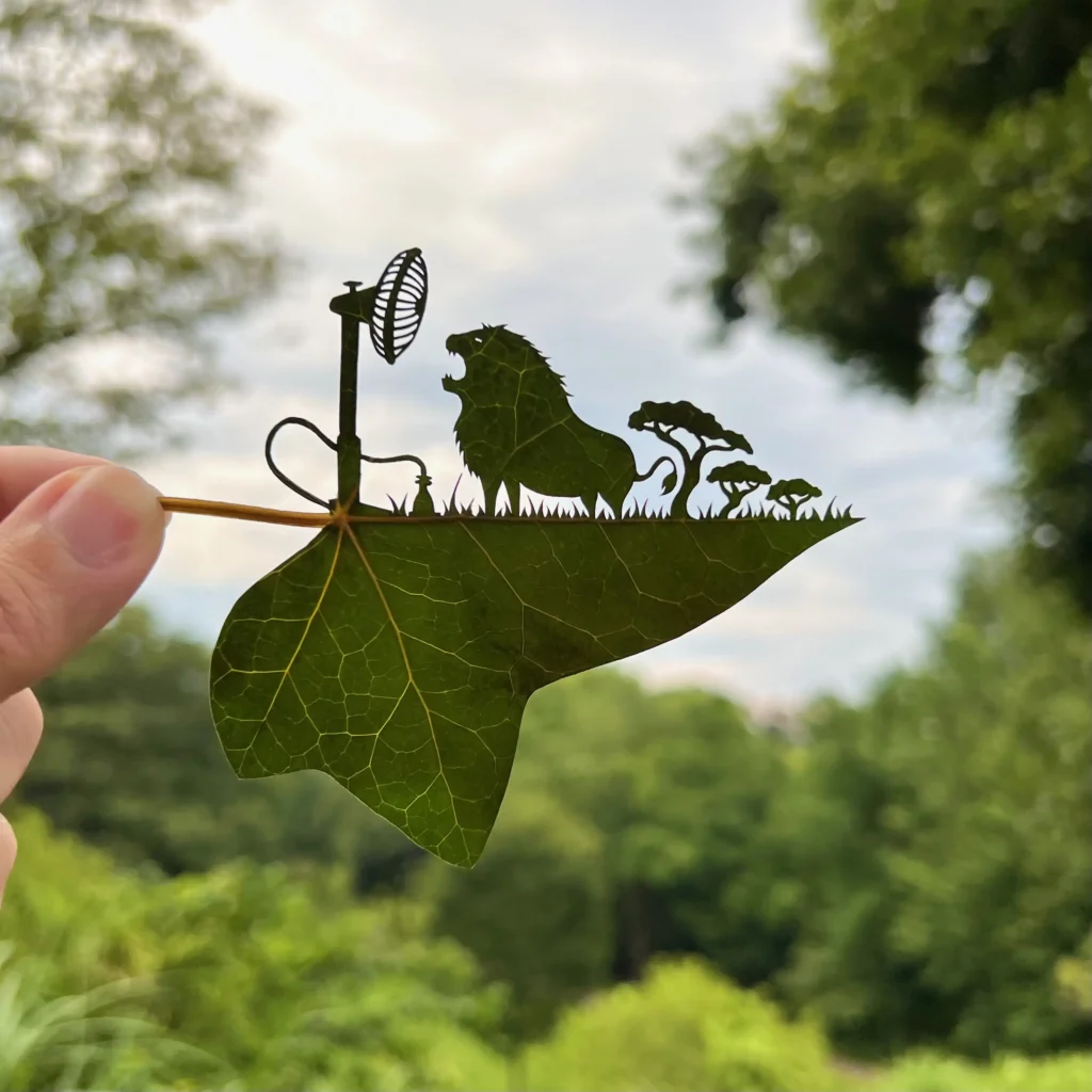 La Magia del Corte de Hojas: El Arte Fantástico de Lito Leaf Art