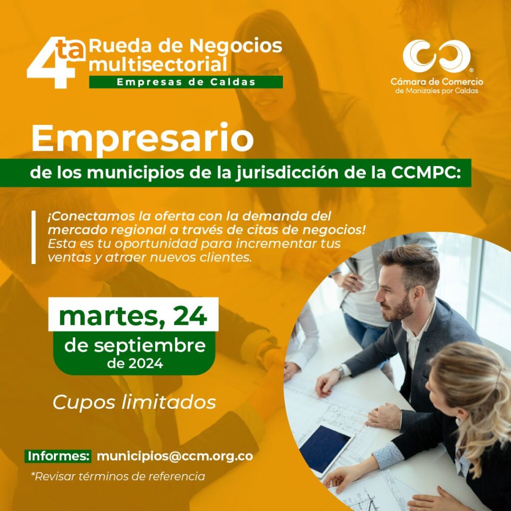 Nuevas oportunidades comerciales en la 4ta Rueda de Negocios Multisectorial de la CCMPC