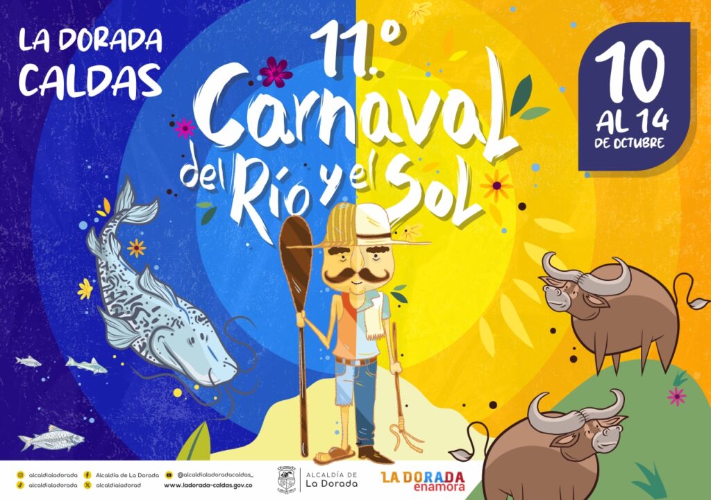 ¡La Dorada se viste de fiesta! Carnaval del Río y el Sol 2024 promete ser una celebración inolvidable