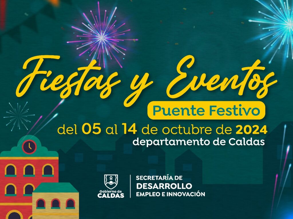 12 municipios de Caldas estarán de fiesta este fin de semana ¡Agéndese!