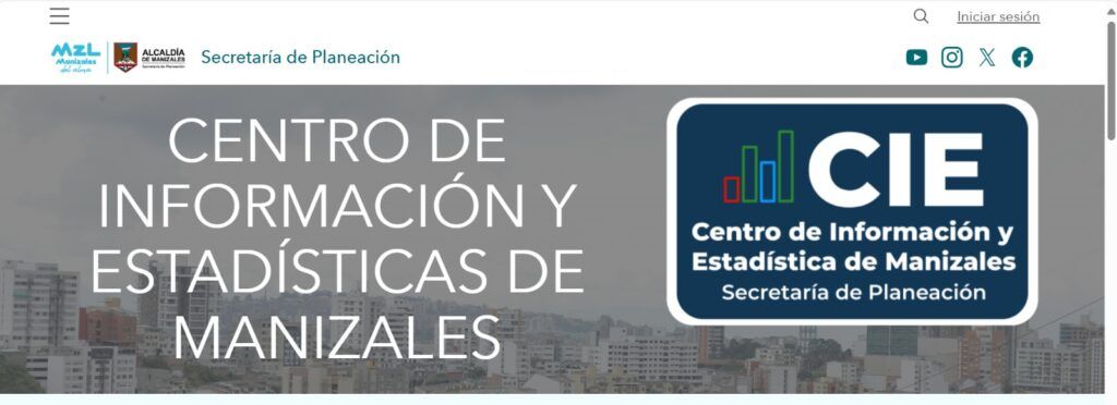 Accede a la Información Estadística de Manizales