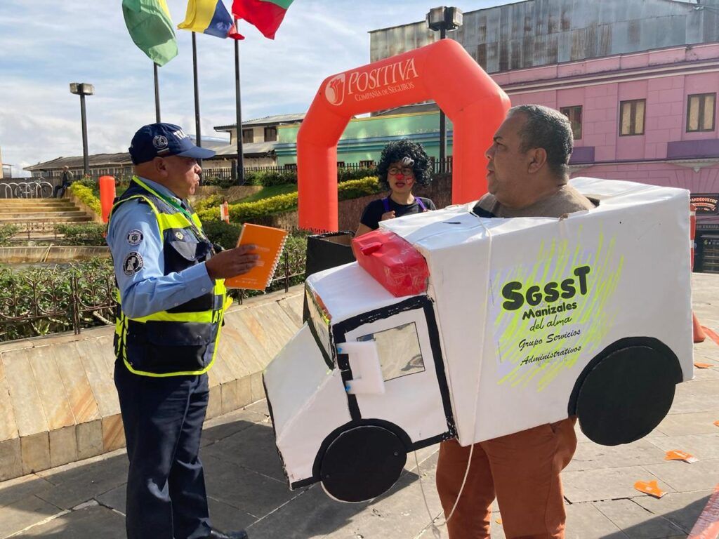 Activos los funcionarios de la Alcaldía en el primer micro escenario de seguridad vial