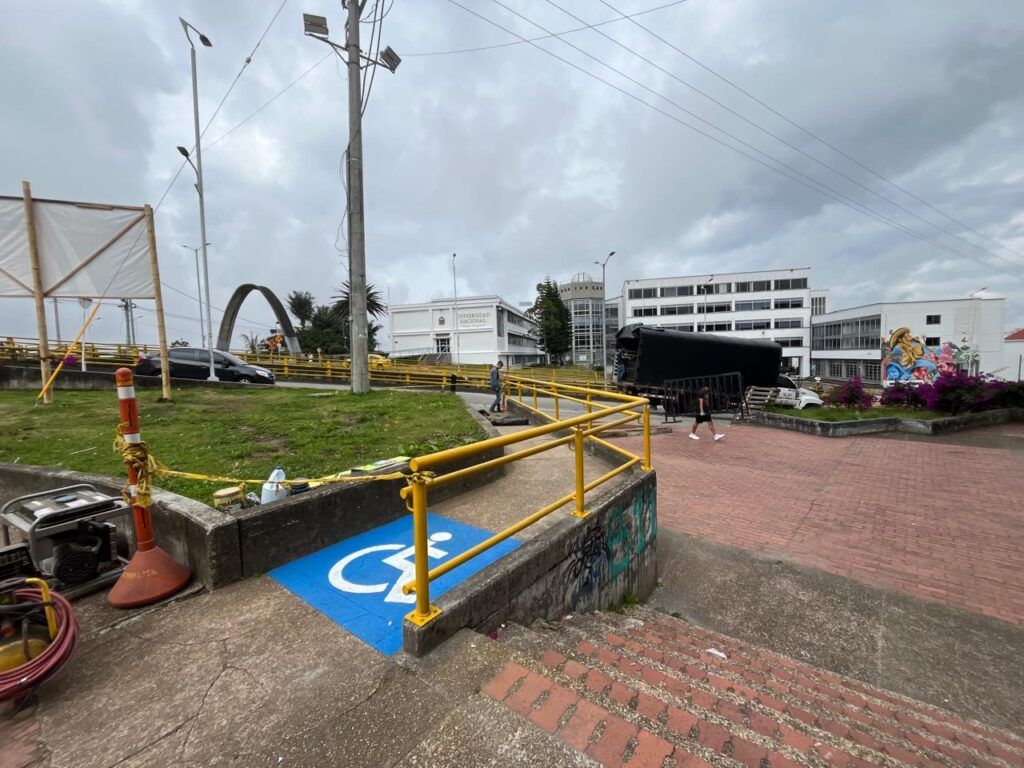 Adecúan el ingreso al Estadio Palogrande para la población con discapacidad