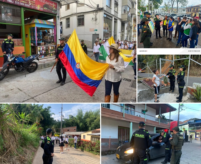 CALDAS MÁS SEGURO: BALANCE DE SEGURIDAD Y MOVILIDAD DEL PUENTE FESTIVO DEL EN CALDAS Destacamos el buen comportamiento de la comunidad durante las festividades en los municipios de Caldas