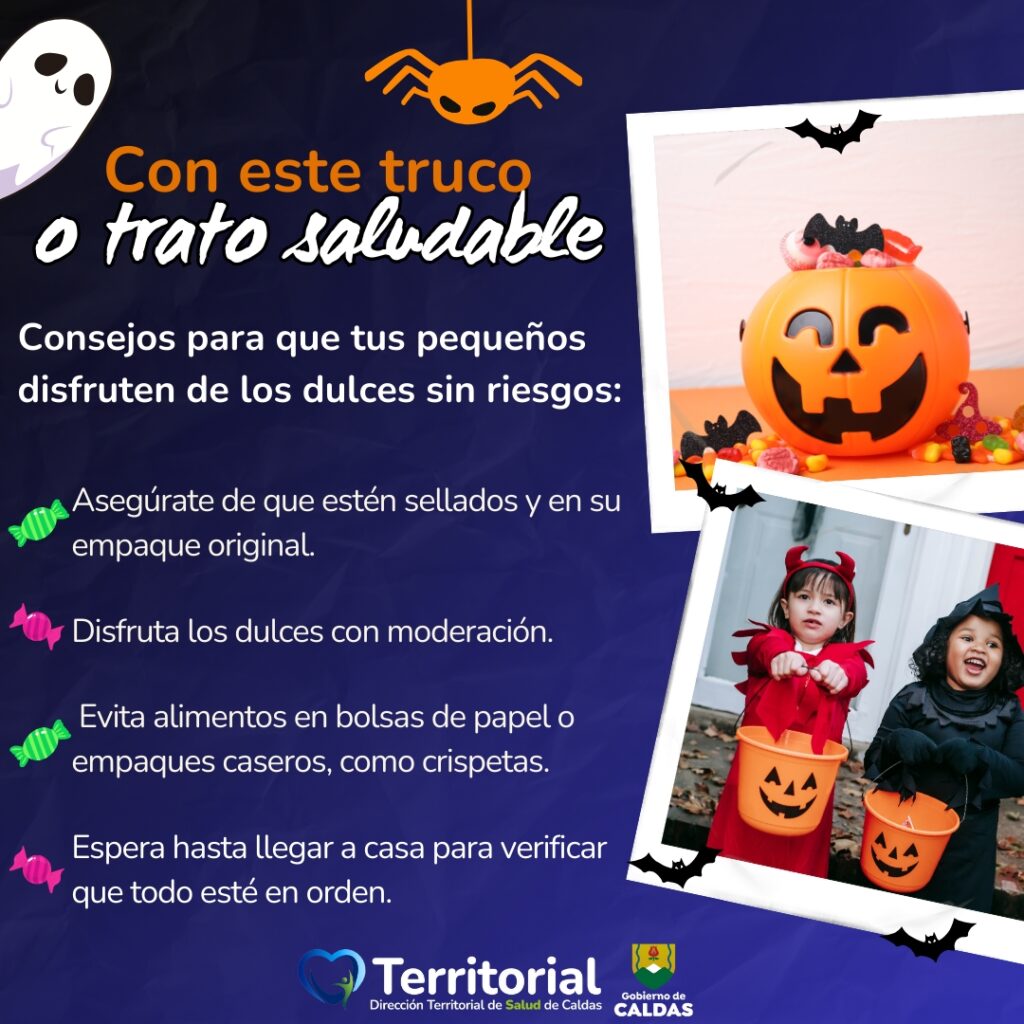 Halloween Seguro: Consejos de la Dirección Territorial de Salud de Caldas