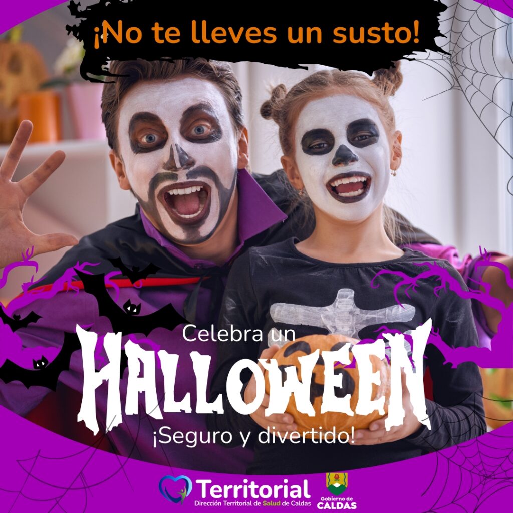 Halloween Seguro: Consejos de la Dirección Territorial de Salud de Caldas