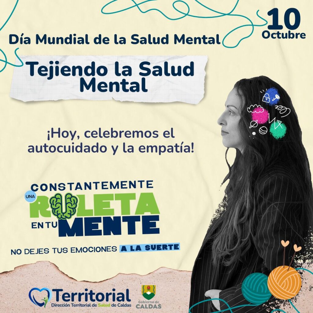 Cuida tu mente: Caldas se une a la conmemoración del Día Mundial de la Salud Mental