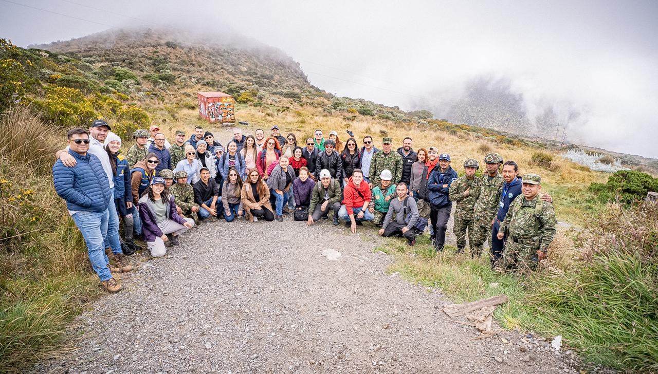 Gobernación de Caldas vinculó a sus funcionarios a la siembra de frailejones y mantiene su compromiso con el cuidado del Parque Los Nevados